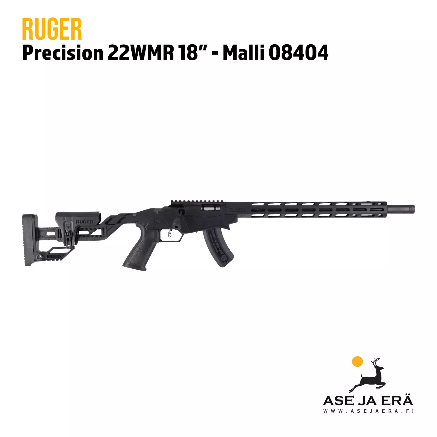 Ruger precision pienoiskiv ri 22 lr ww wmr tai 17 hmr 799 00
